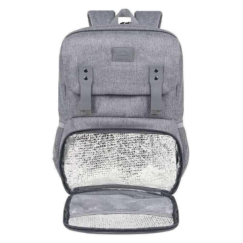 Lunch / Laptop hátizsák 15.6'' Matein 1161 Szürke USB-1