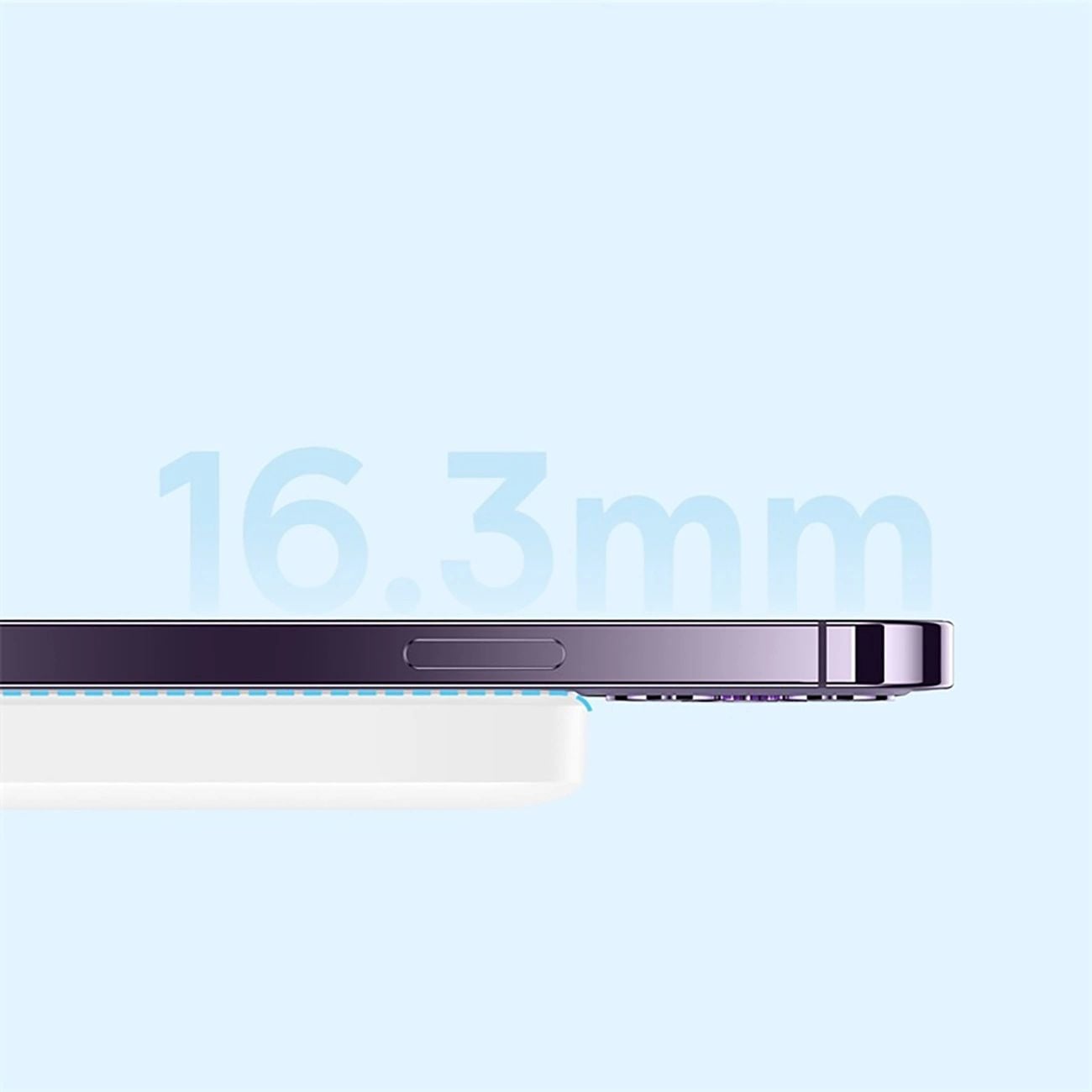 Baseus Magsafe Mini 6000mAh 20W powerbank kábellel Simple Series USB-C - fehér-2