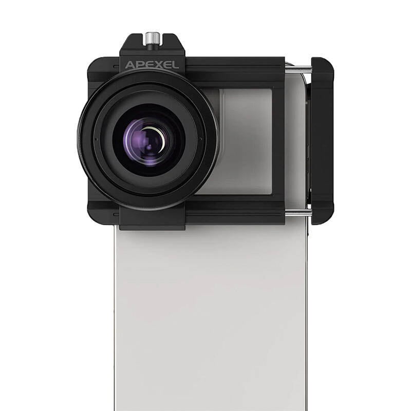 Makro Objektív 10-20x mobiltelefonhoz Apexel ZM-100, F1.05-1