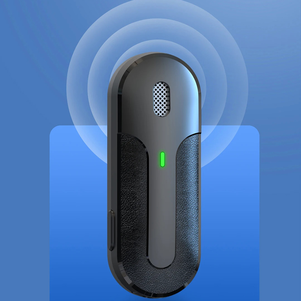  Yesido - Lavalier Mikrofon 2 az 1-ben (KR17) - Type-C, 70mAh, Vezeték nélküli, 2.4GHz - Fekete-3