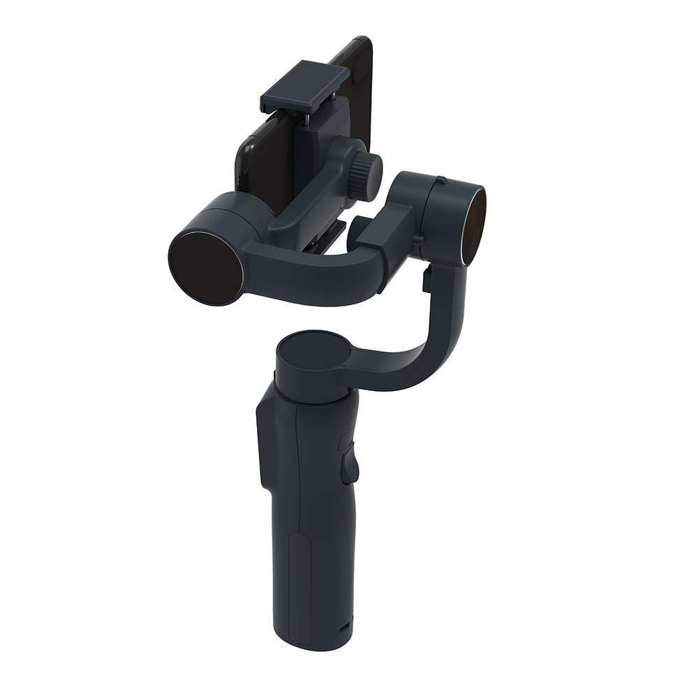  Techsuit - Telefon Gimbal (S5B) - stabilizátor, Arckövetés, Időeltolás, Távirányítóval - Fekete-2