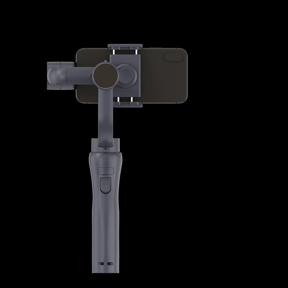  Techsuit - Telefon Gimbal (S5B) - stabilizátor, Arckövetés, Időeltolás, Távirányítóval - Fekete-4