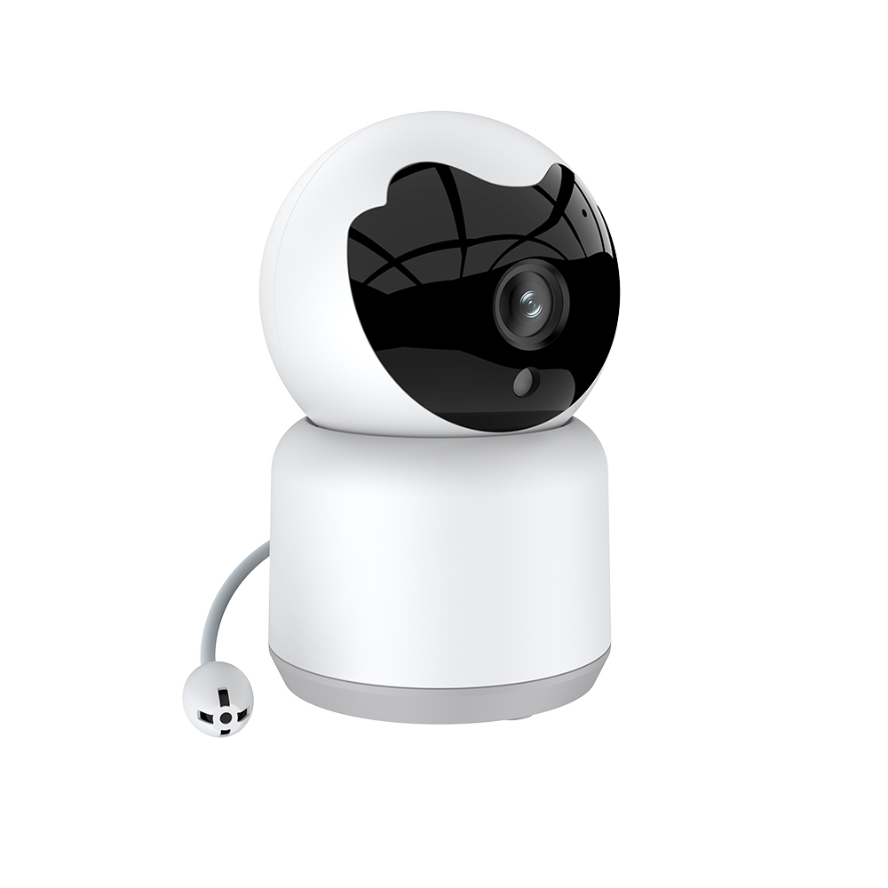  Techsuit - Baba WIFI Kamera (Q15A) - 1080P, PTZ, Távirányító, Altatódalok, Infravörös, Hőmérséklet-érzékelő, Tuya Alkalmazás - Fehér-3