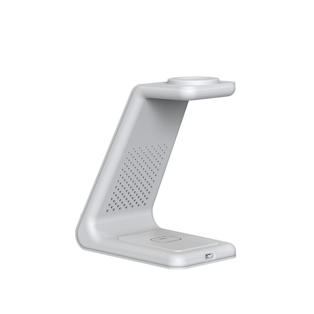Tech-protect Qi15w-a36 3in1 Vezeték Nélküli Töltő állomás Iphone-hoz Fehér-4