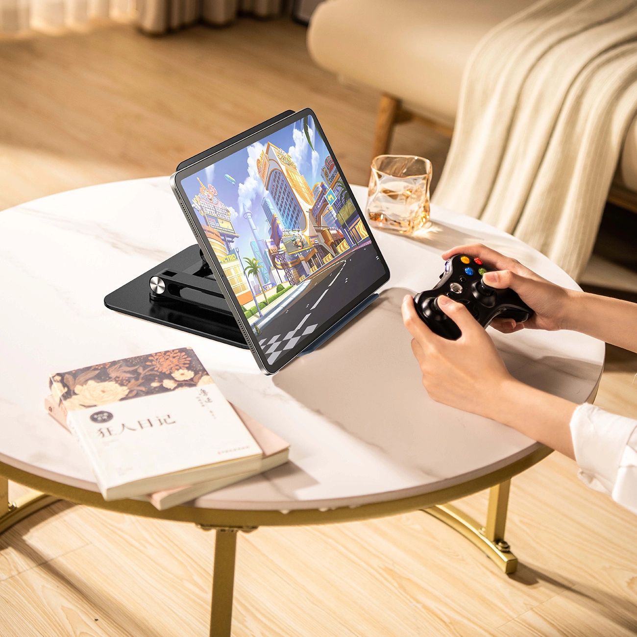 Laptop állvány Wozinsky WRS-CPY84SB 360 alumínium - fekete-9