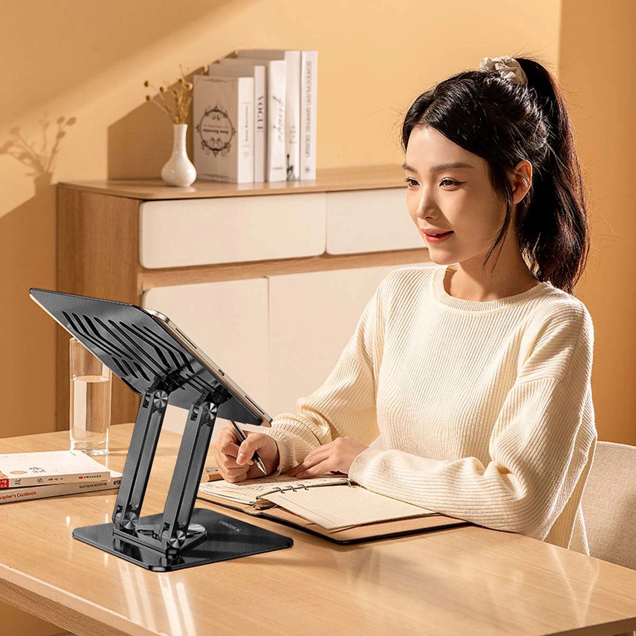 Laptop állvány Wozinsky WRS-CPY84SB 360 alumínium - fekete-3