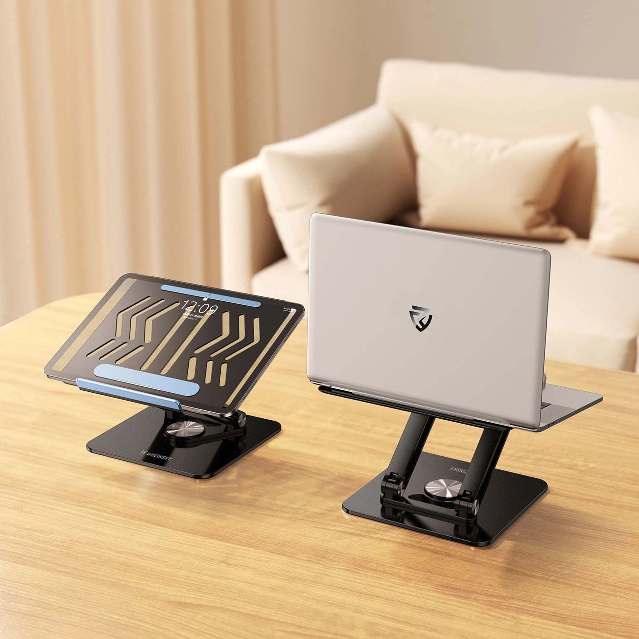 Laptop állvány Wozinsky WRS-CPY84SB 360 alumínium - fekete-1