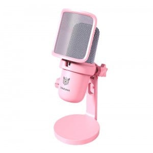 ONIKUMA M630 USB Gaming Mikrofon Rózsaszín