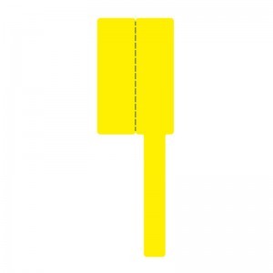 Niimbot hőcímkék 25x38+40 mm - 90 db Sárga
