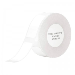 Hőpapírcímkék Niimbot matricák T 15x30mm 210 db (Fehér)