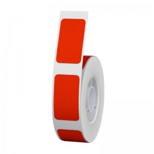Niimbot hőpapír címke matrica 10x25 mm, 240 db (Piros)