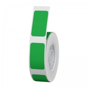Niimbot 10x25 mm hőpapír címkék, 240 db (Zöld)