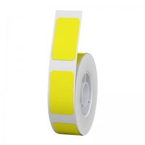 Niimbot hőnyomtató címkék 10x25 mm, 240 db (Sárga)