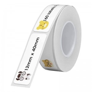 Niimbot matricák – hőcímkék 12x40 mm, 160 db