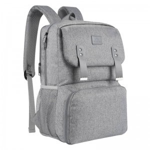Lunch / Laptop hátizsák 15.6'' Matein 1161 Szürke USB