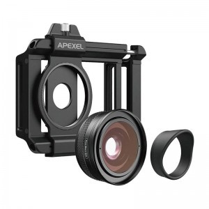 Makro Objektív 10-20x mobiltelefonhoz Apexel ZM-100, F1.05