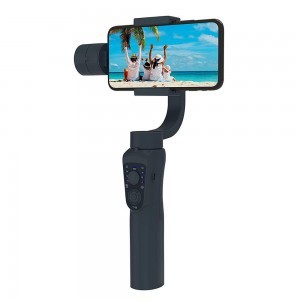  Techsuit - Telefon Gimbal (S5B) - stabilizátor, Arckövetés, Időeltolás, Távirányítóval - Fekete