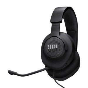 JBL Quantum 100M2 vezetékes gamer fejhallgató mikrofonnal, fekete EU