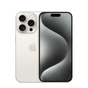 Apple iPhone 15 Pro 1TB Fehér Titán mobiltelefon (mtvd3sx/a)
