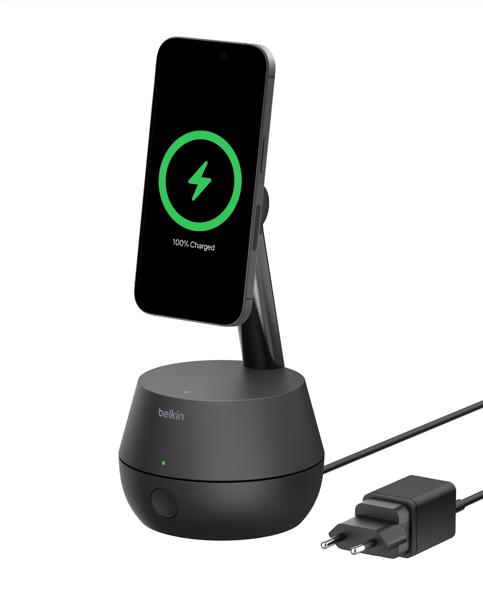 Belkin STAGE töltőállomás iPhone-hoz automatikusan követő Pro DockKit-tel - Fekete (MMA008vf05BK)-0
