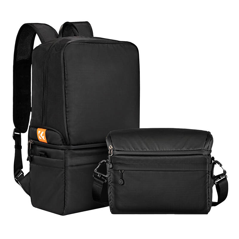 K&F Concept Alpha 2 az 1-ben fényképező hátizsák / táska 22L-0