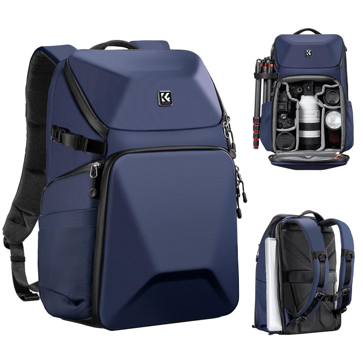 Fotós hátizsák 20L K&F Concept (KF13.144V2) kék-4