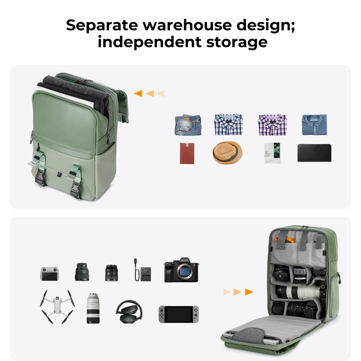 Fotós hátizsák 20L K&F Concept Beta V9-3