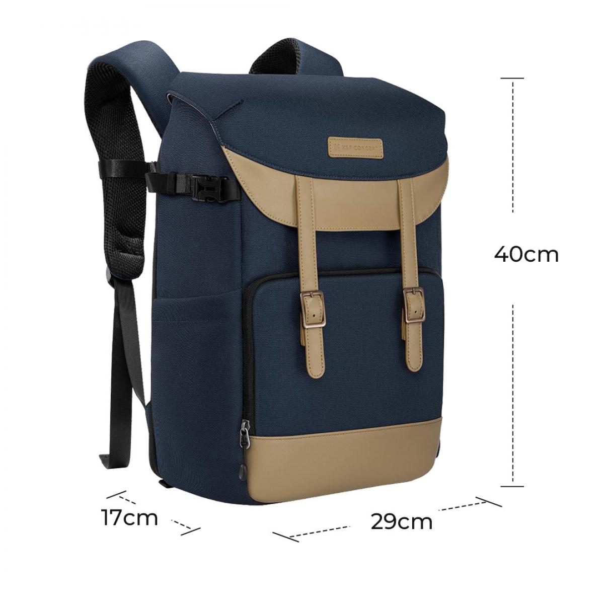 K&F Concept Beta Zip 20L fotós hátizsák-3