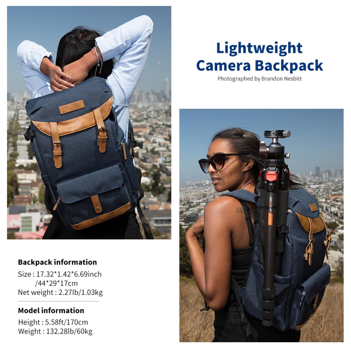 Fotós hátizsák 17L K&F Concept Beta Zip (KF13.066V10)-5