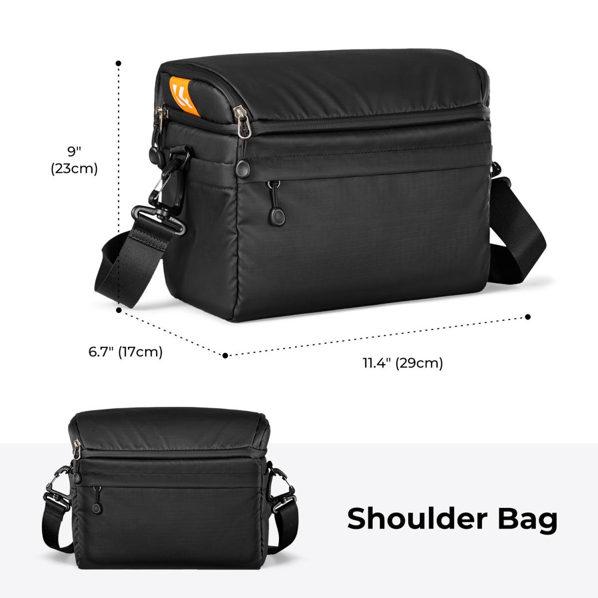K&F Concept Alpha 2 az 1-ben fényképező hátizsák / táska 22L-3