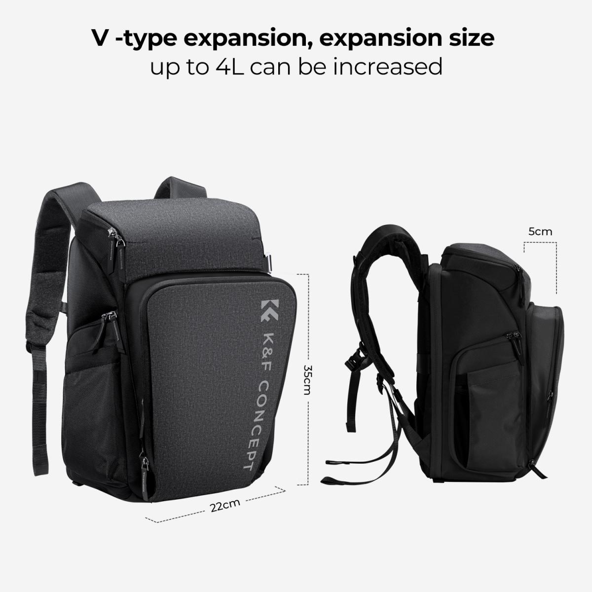 K&F Concept Beta 23L fotós hátizsák-2