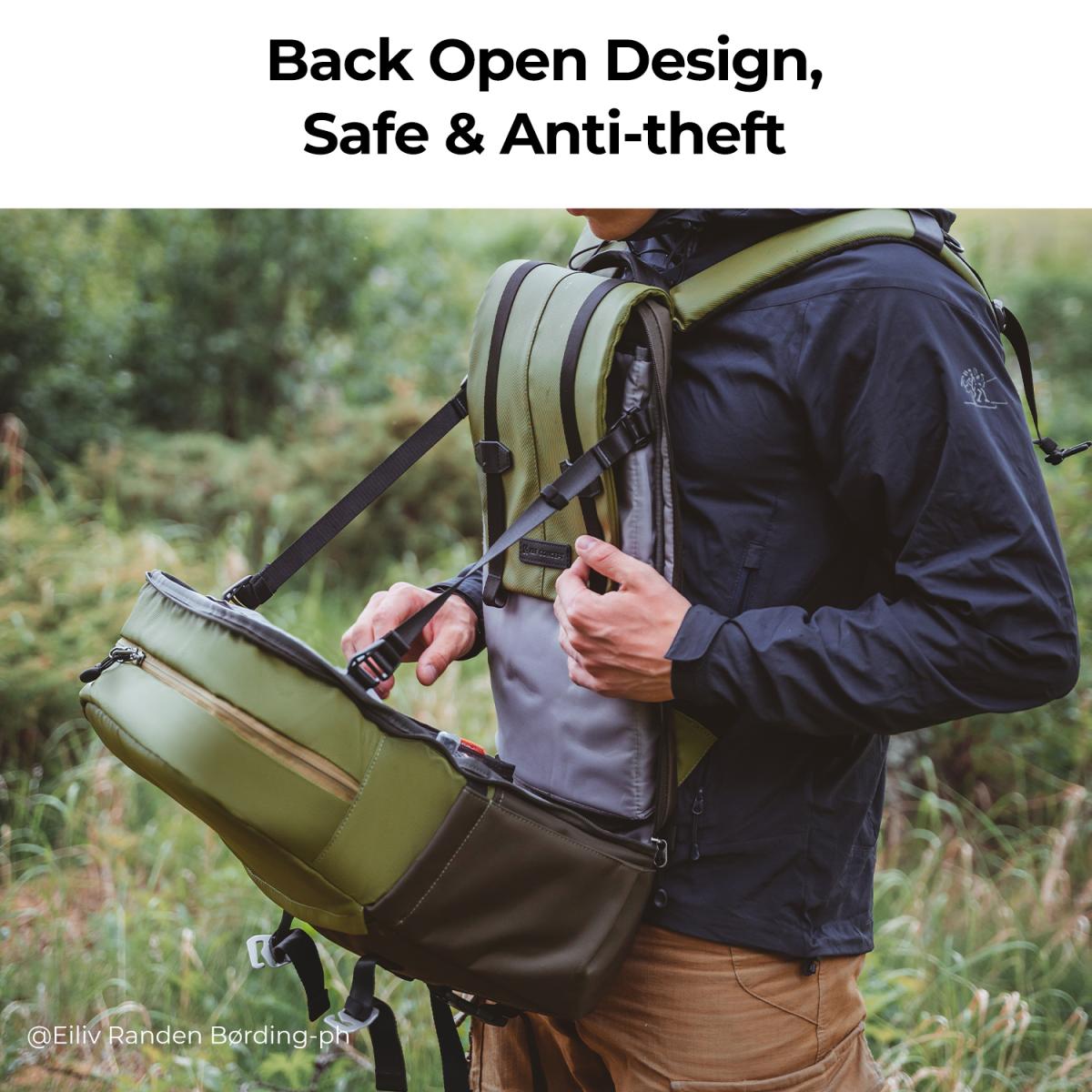 Fotós hátizsák 20L K&F Concept Beta V2-4