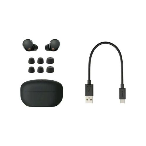 Sony WF-1000XM5 Bluetooth fülhallgató, BT 5.0, TWS, zajszűrés, fekete EU (SONY-WF1000XM5-BLK)-1