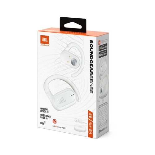 JBL Soundgear Sense Bluetooth sport fülhallgató Fehér EU (JBLSNDGRSNSWHT)-3