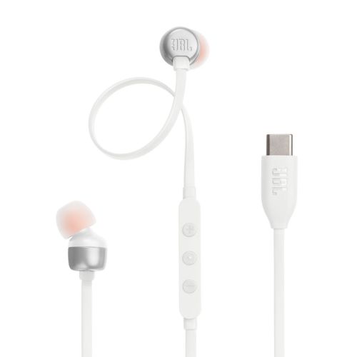 JBL Tune 310C Pure Bass fülhallgató (Type-C), Fehér EU-0