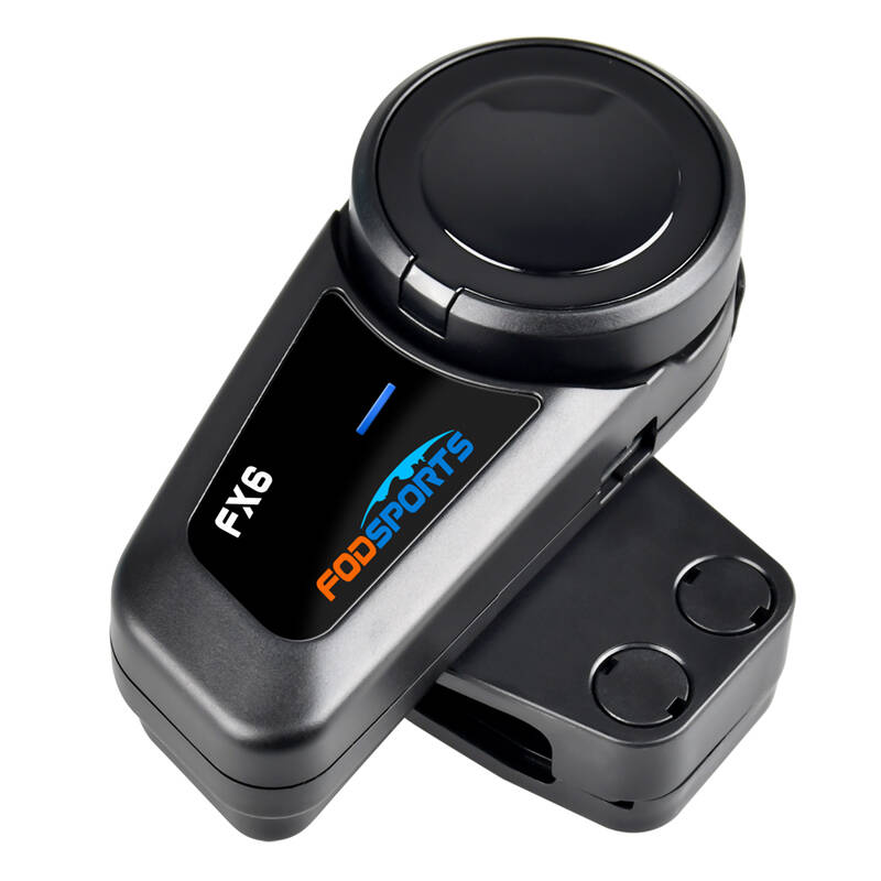 Headset intercom Fodsports FX6 2 csomag (fekete)-3