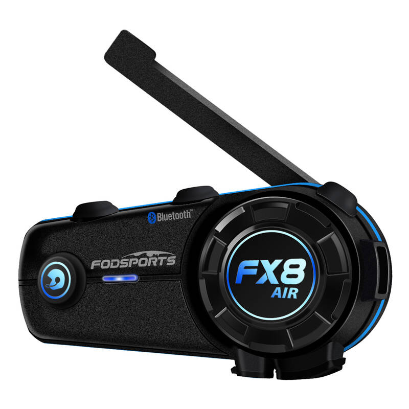 Headset intercom Fodsports FX8 Air 2 csomag (fekete),-2