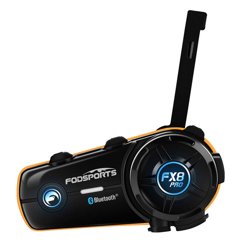 Headset intercom Fodsports FX8 Pro (fekete),-0