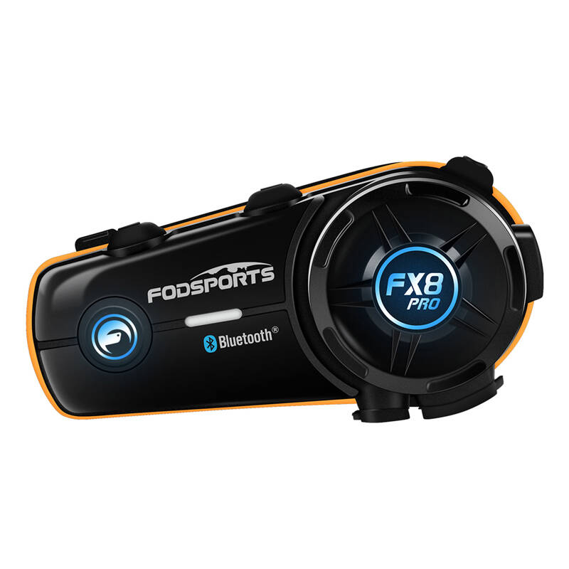 Headset intercom Fodsports FX8 Pro (fekete),-1