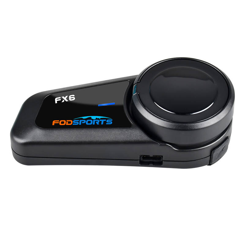 Fodsports FX6 sisakbeszélő (fekete)-6