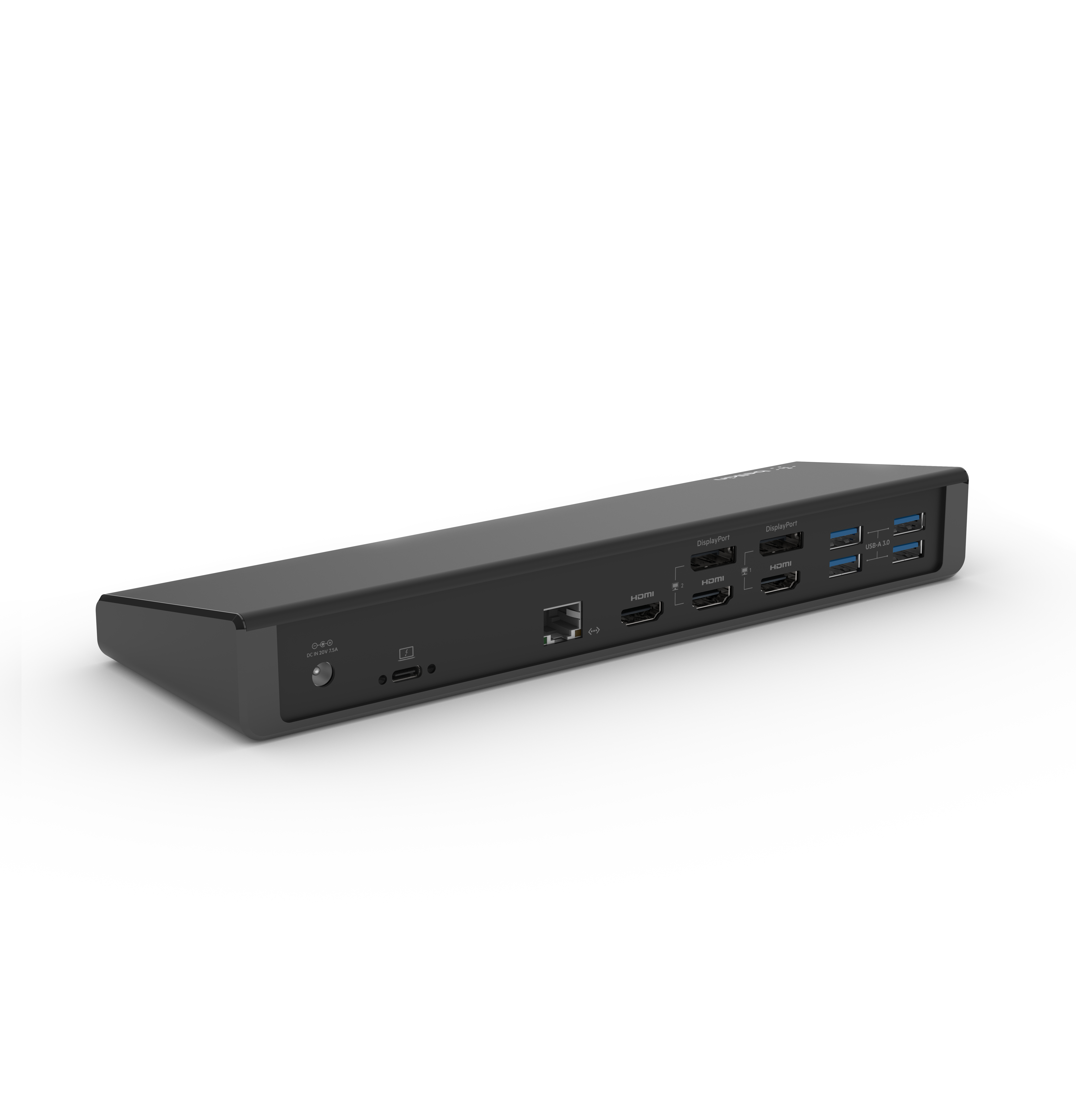 Belkin CONNECT USB C Display Link dokkoló, akár három kijelző támogatás 4K-ig, HDMI, DP, USB C, USB A, GbE, Audio, PD 85W, Mac/PC/Chrome kompatibilis - Fekete-4