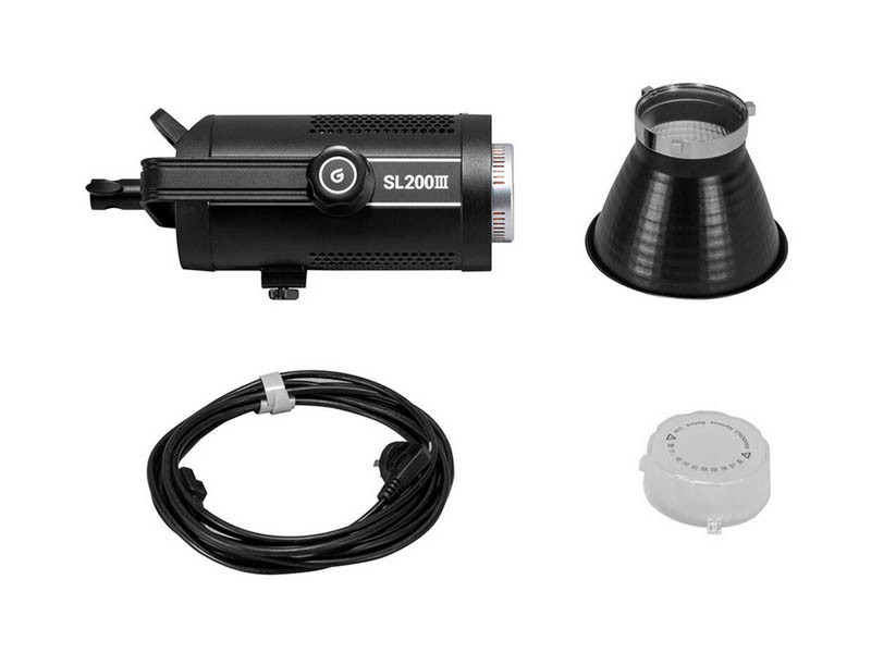 Godox SL200III 200W LED lámpa, videólámpa 5600K-3
