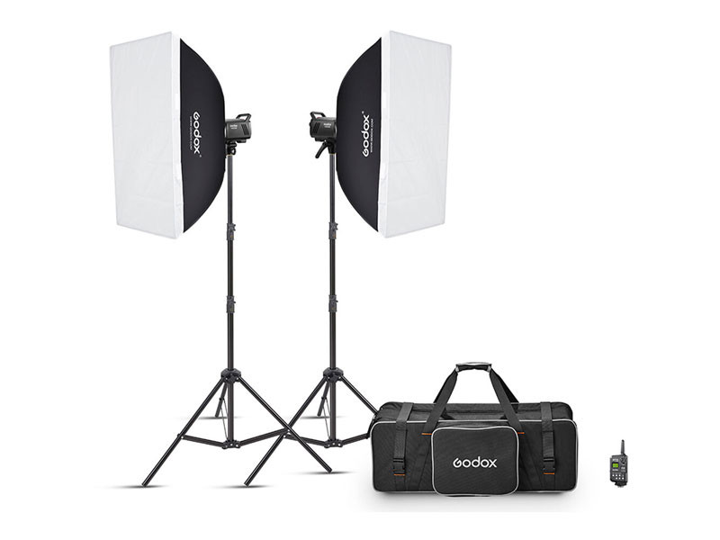Godox MS200V-F Stúdióvaku szett (2db vaku) (Bowens)-0