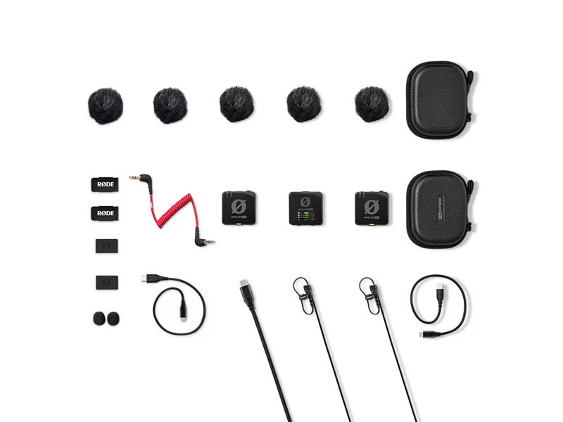 RODE Wireless PRO professzionális két csatornás digitális vezeték nélküli mikrofon rendszer fejlett funkciókkal és számos kiegészítővel-24