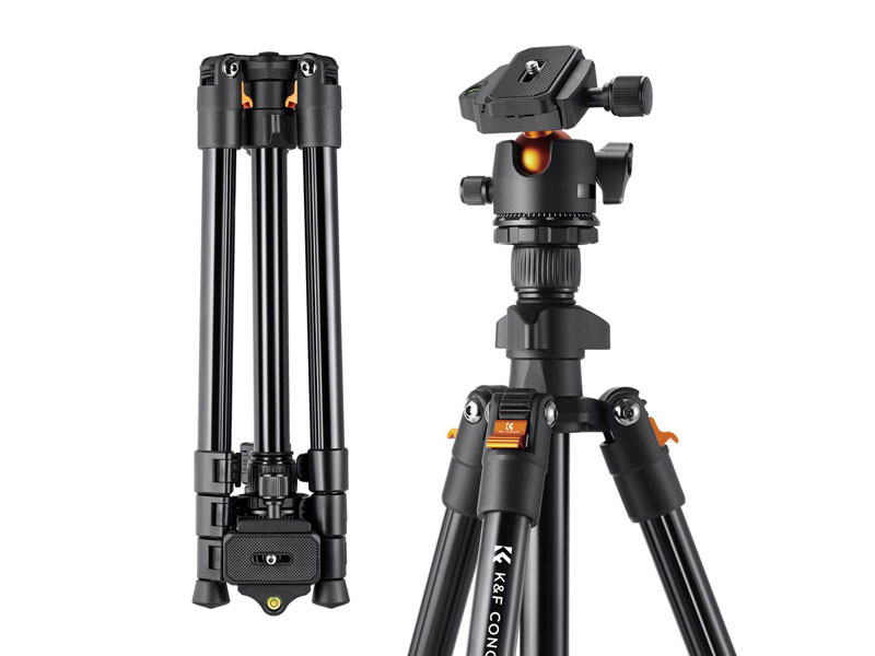 K&F Concept K234A0+BH-28L kamera állvány-0