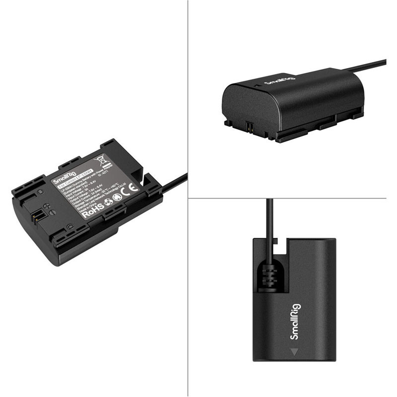 SmallRig LP-E6NH Dummy akkumulátor, adapterrel 4271-1