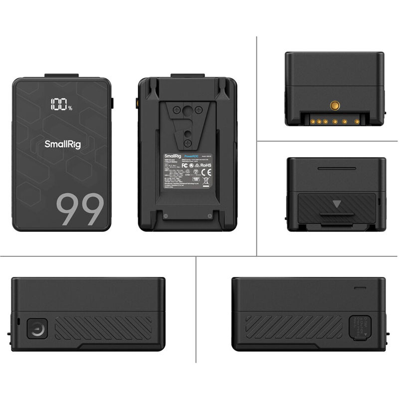 Smallrig 4608 VB99 SE V-Mount akkumulátor 99Wh-2