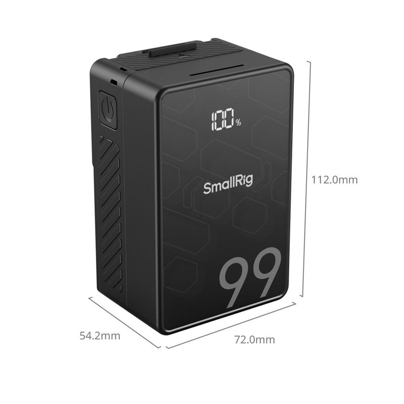 Smallrig 4608 VB99 SE V-Mount akkumulátor 99Wh-3