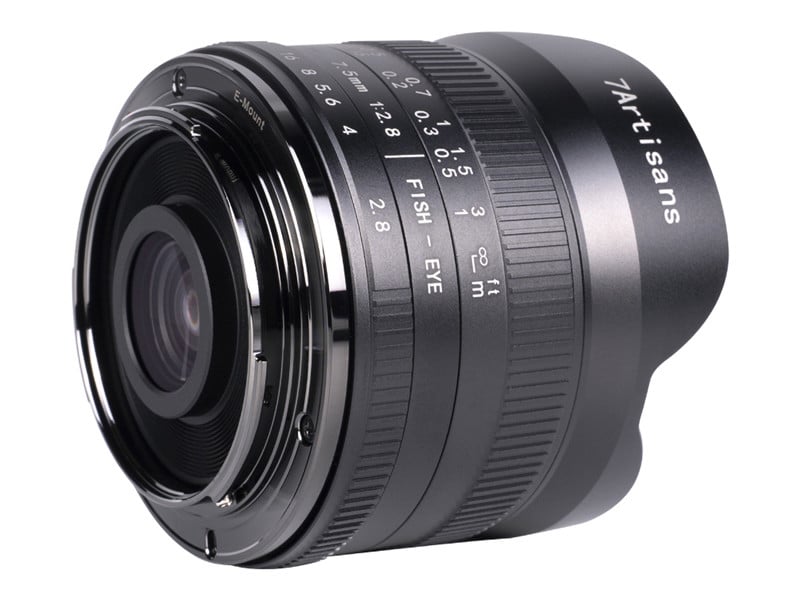 7Artisans 7.5mm f/2.8 Mark II fekete objektív (Nikon Z)-2