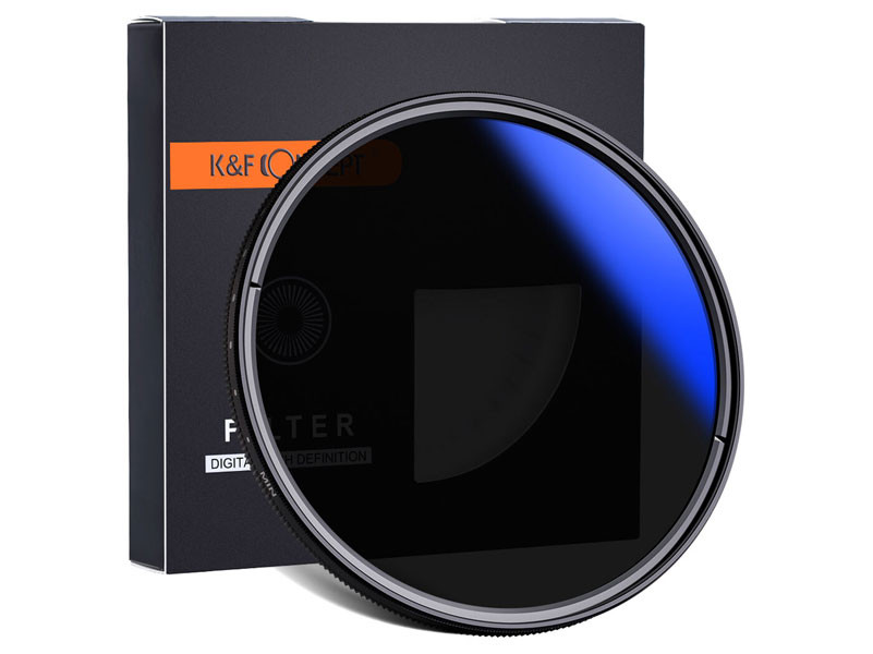 K&F Concept 62mm Slim Variable ND2-ND400 Blue Coated szűrő-0